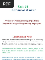 UNIT 3 B Disinfection and Water Distribution System