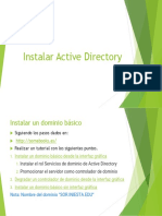 Instalar Active Directory