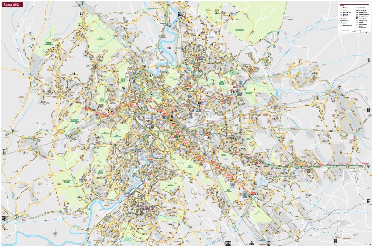 Mappa Roma CittÃ | PDF