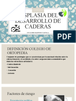 Displasia Del Desarrollo de Caderas