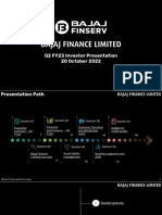 Bajaj Finance q2 Investor Presentation Fy23pdf