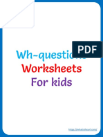 WH Question Worksheets