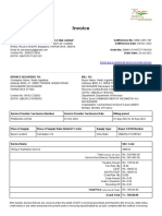GeM Invoice for Security Services