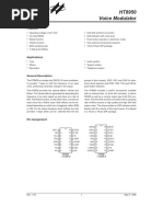 HT8950 Voice Modulator: Features