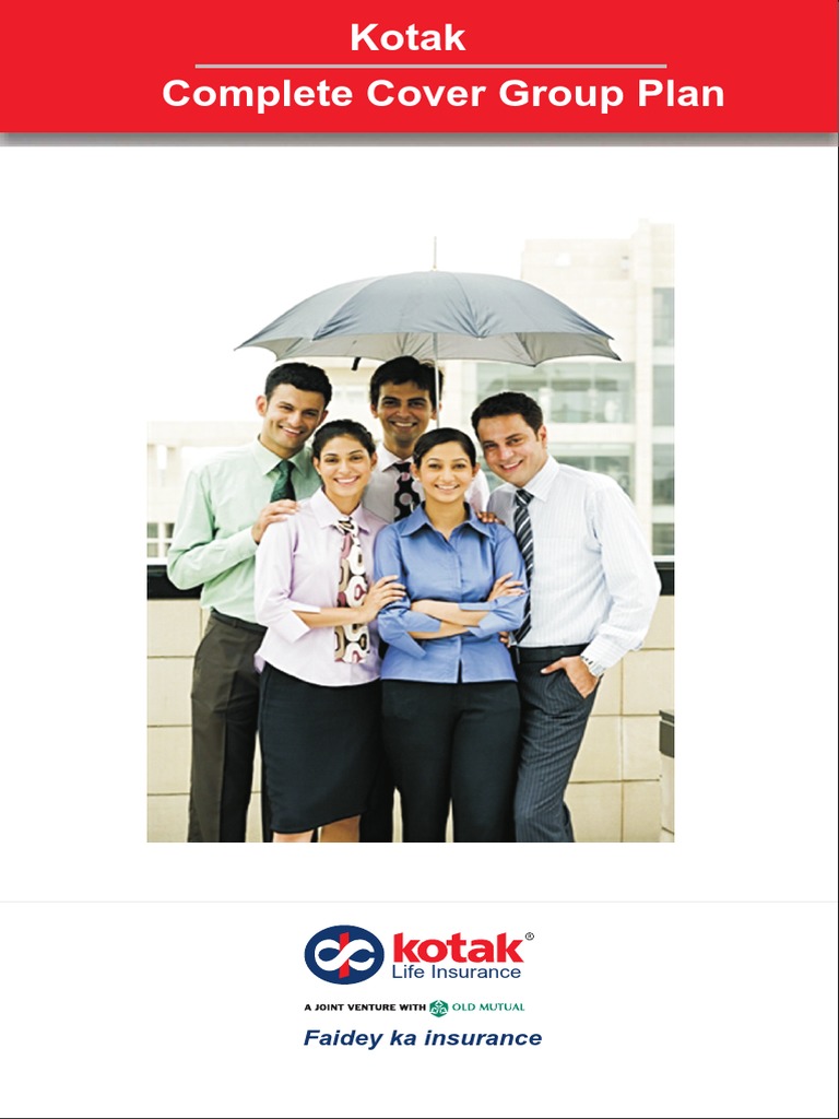 Kotak Complete Cover Group Plan PDF