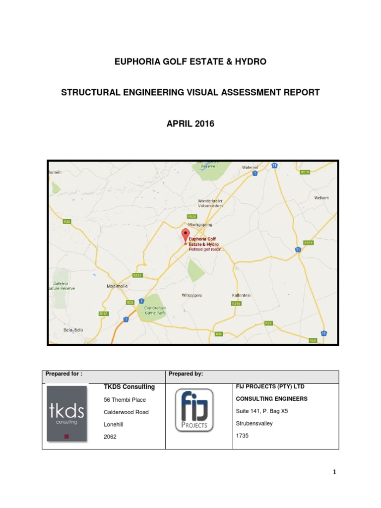 Euphoria Golf Estate Structural Assessment | PDF | Art