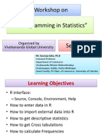 R-Programming Workshop on Statistics