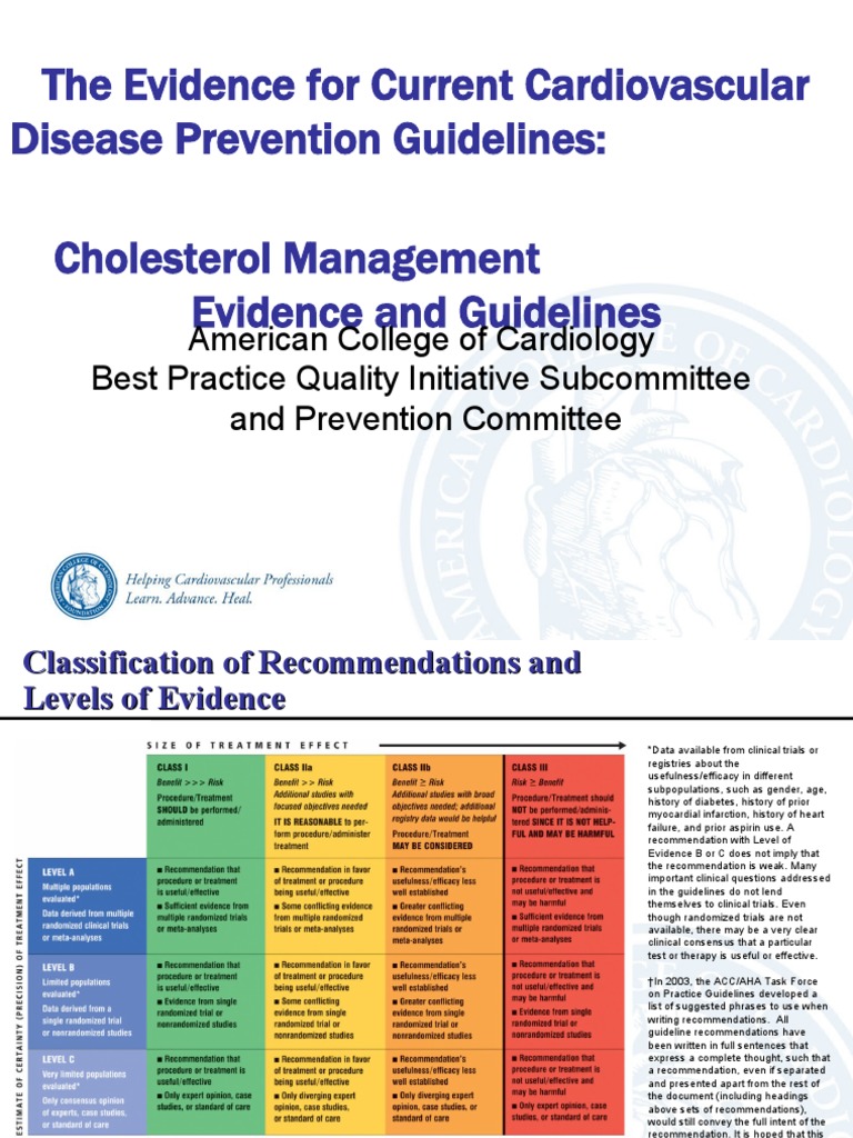 4 ACC Prevention Cholesterol PDF Statin Low Density Lipoprotein
