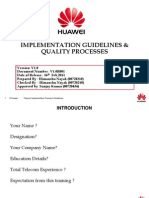 Implementation Guidelines &amp Quality Processes - UPE