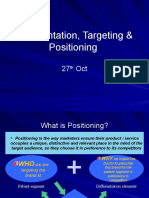 Positioning Lecture 7