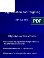Segmentation - Targeting Lecture 6