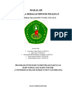 MAKALAH PEND PANCASILA  (pancasila sebagai sistem filsafat) (1)