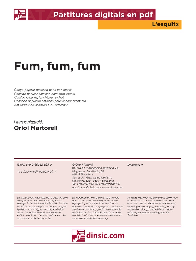 ESQX301P Fum, Fum, Fum | PDF