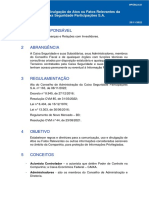 1 Área Responsável: Política de Divulgação de Atos Ou Fatos Relevantes Da Caixa Seguridade Participações S.A