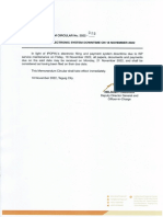 IPOPHL Memorandum Circular No. 2022-025 - Electronic System Downtime On 18 November 2022