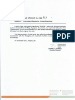 IPOPHL Memorandum Circular No. 2022-029 Intermittent Electronic System Downtime