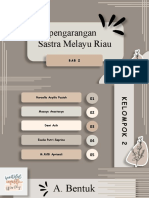 Kepengarangan Sastra Melayu Riau