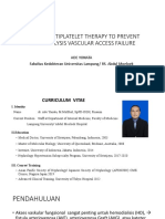 Antiplatelet Therapy To Prevent Hemodialysis Vascular Access Failure