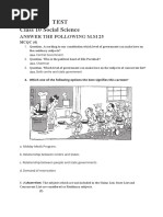 Federalism TEST