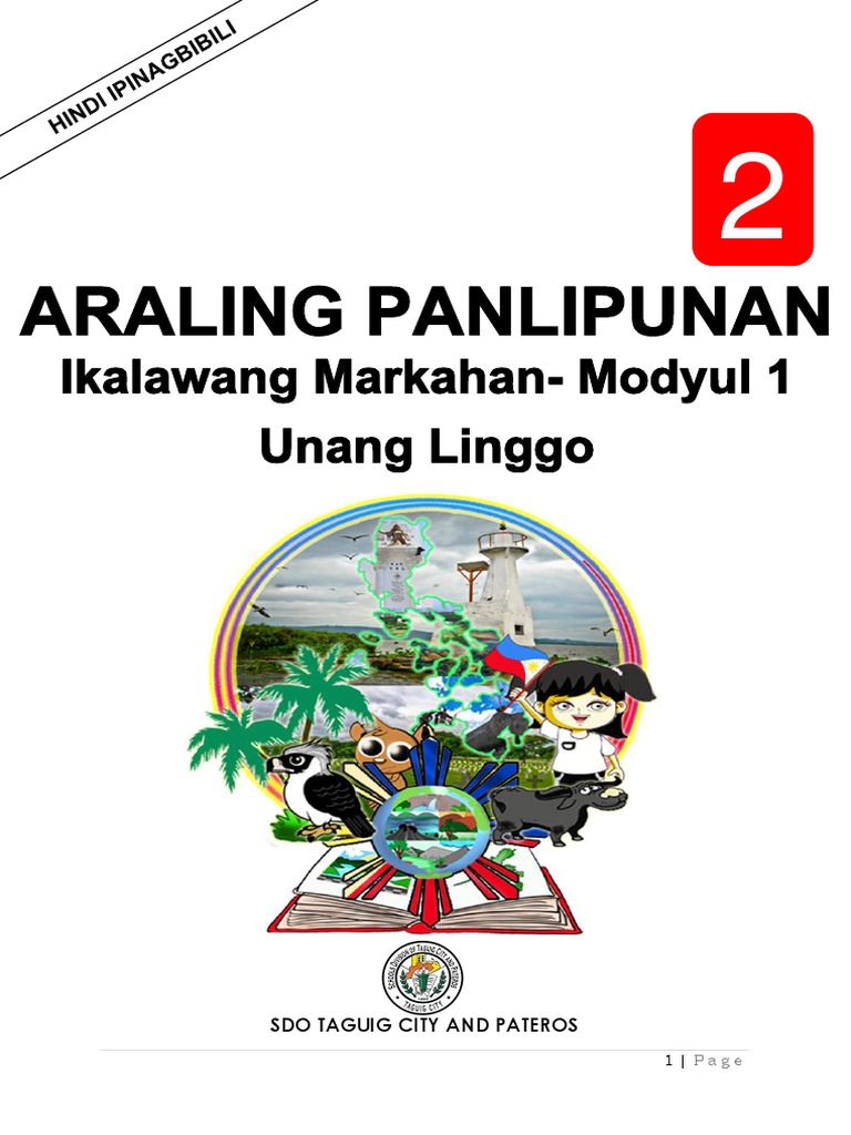 Approved For Printing Ap 2 Q2 Modyul1 Week 1 Pdf