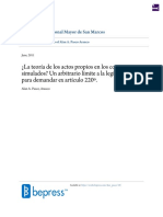 La Teoría de Los Actos Propios en Los Contratos Simulados - Stamped