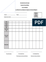 Formato de Calificación Del Externado Obligatorio