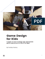 Age Appropriate Game Design For Children