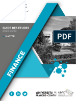 Guide Des Etudes Finance 2022-2023