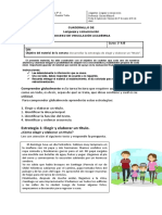 Guía LENGUAJE Semana Del 29 de Marzo Al 01 de Abril