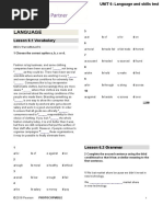 BP B2 Tests Unit6