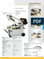 3913 Quantum S181 Metal Bandsaw