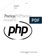 Ejemplos y ejercicios de PHP