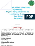 Lecture - 6 - Duct Design.