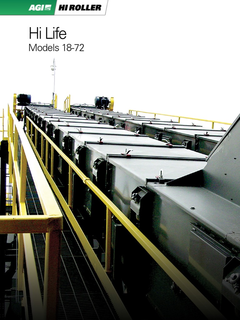 2019 AGI Hi Roller 1872 (HiLife) PDF Belt (Mechanical