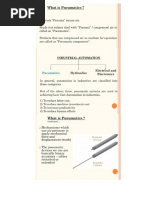 Pneumatic Working Elements and Applications