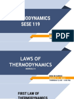 BSEd 3D SCIENCE Thermodynamics Module
