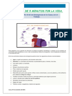 Campaña 49. El KIt de Emergencia en La Casa y en El Trabajo.