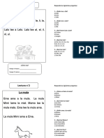 Comprensión Lectora 1° Básico N° 2