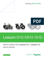 Catalog Lexium SH3 - MH3 - SHS Servo Motors For Lexium 62 - 52 Servo Drives - March2022