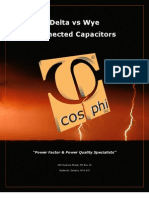 Delta Vs Wye Connected Capacitors