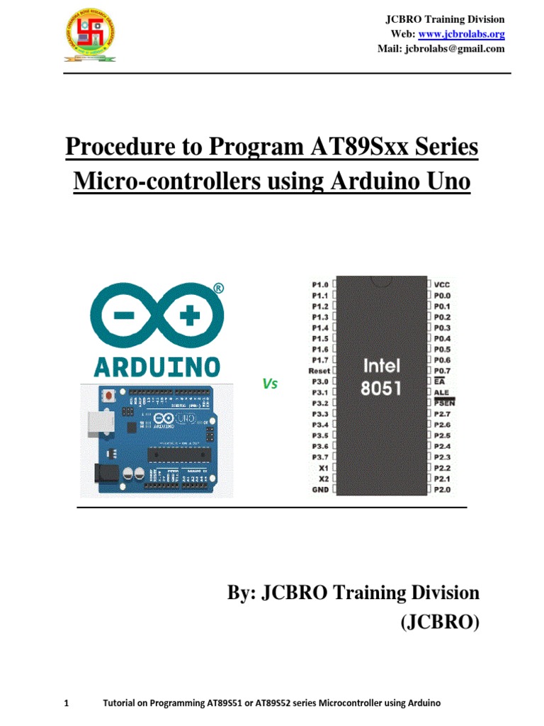 Program 8051 Using Arduino | PDF