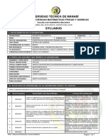 RptSyllabusUTM GEOMETRIA 2019