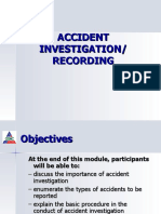 Accident Investigation