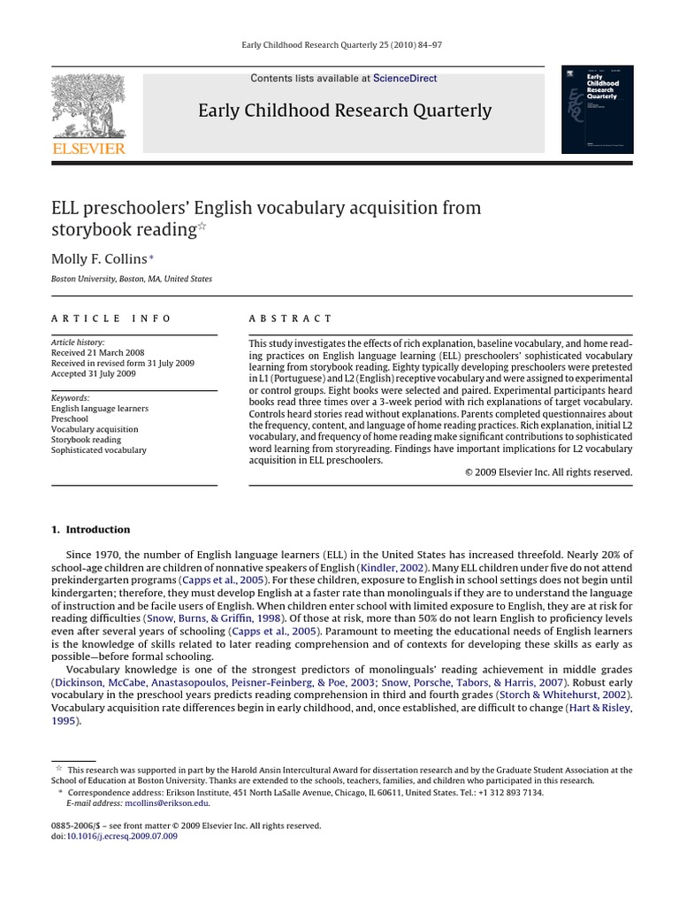 Collins 2010 | PDF | Second Language | Vocabulary