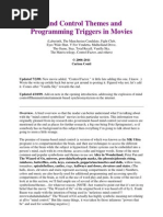 Download Mind Control Themes and Programming Triggers in Movies by EU-MindControl SN61134831 doc pdf