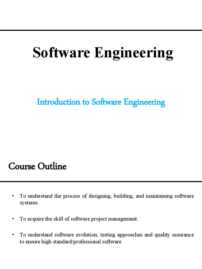 319 introduction to software engineering pdf unified modeling