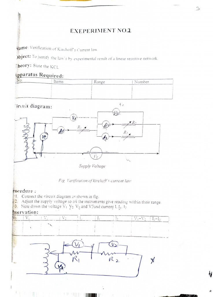 Basic Electrical Engineering Practical (13) PDF