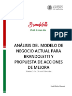 Balen - Análisis Del Modelo de Negocio Actual para Brandoletti y Propuesta de Acciones de Mejora