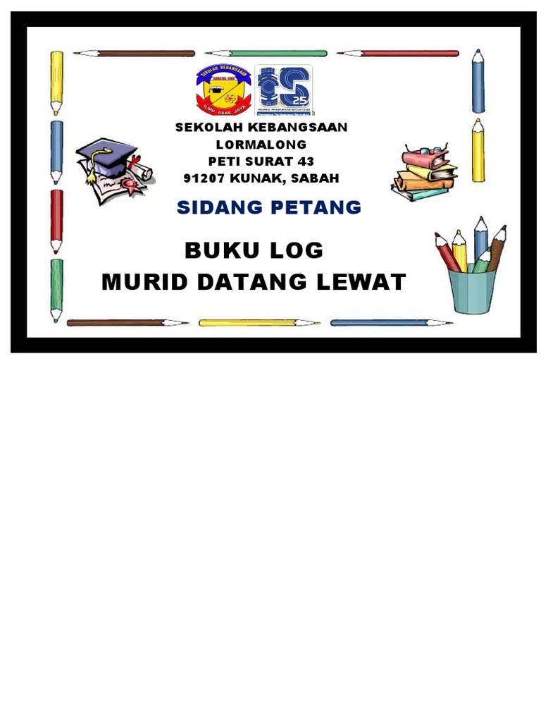 Cover Buku Log | PDF