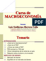 Temario de Macroeconomía